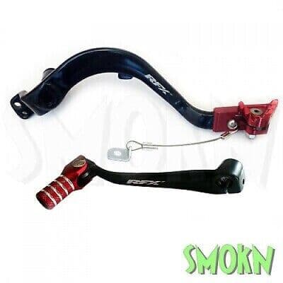 Honda CRF 250 L M Rally Brake Pedal & Gear Lever 13-21 Folding Tips RFX Red