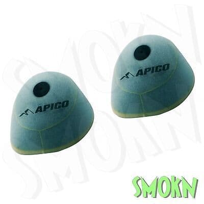 Honda CRF Air Filters CRF 250 R 22-23 450 R 21-23  Apico Twin-Air Pre-Oiled x2
