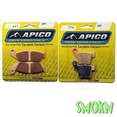 Honda CRF Brake Pads CRF 250 450 R & X 02-23 Apico 041 Front & 176 Rear Sintered