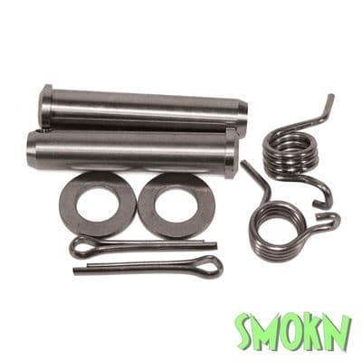 Honda CRF Foot Peg pins & Spring Set CR 125 250 CRF 250 450 R X RX 02-24 Apico