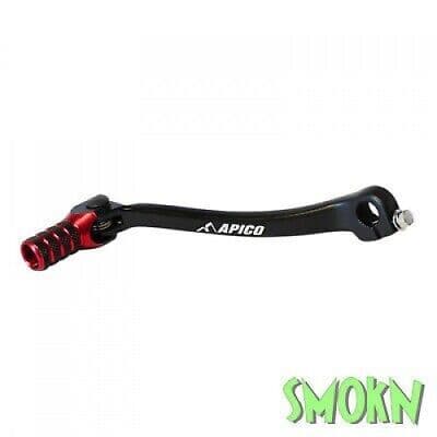 Honda CRF450 Gear Lever CRF 450 R 08-16 Apico Cold Forged Pedal Elite Black Red
