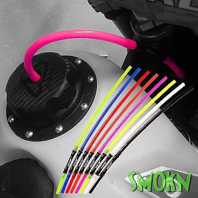Honda Long Fuel Tank Vent Tube Breather CR 85 125 250 500 RFX 1 Way Valve Pink