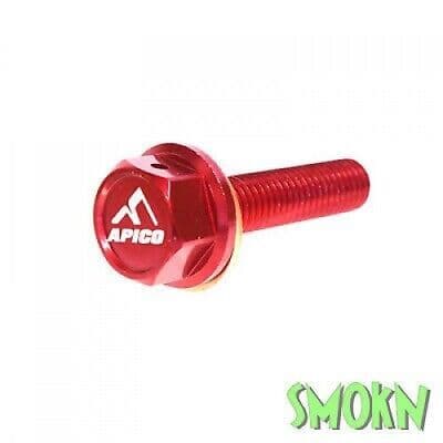 Honda Magnetic Sump Drain Bolt CRF 450 R 02-08 CRF 450 X 05-17 Apico Billet Red