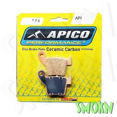Honda Rear Brake Pads CR 125 250 02-07 CRF 250 450 R & X 02-23 Apico Goldfren