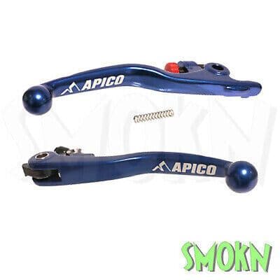 Husqvarna Brake & Clutch Levers fit TC 125 FC 250 350 450 16-21 Apico Elite Blue