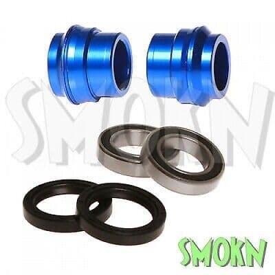 Husqvarna Front Wheel Spacer & Bearing Kit TC 125 250 FC 350 450 15-22 RFX Blue