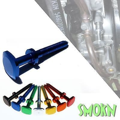 Husqvarna TC TE 85 125 250 300 14-16 Keihin PWK Easy Adjust Carb Idle Screw Blue