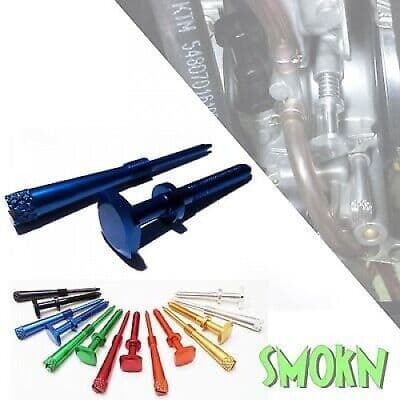 Husqvarna TE 125 250 300 14-16 Keihin PWK Easy Adjust Idle & Air Screw Set  Blue