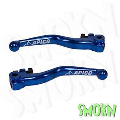 Husqvarna TE FE Levers Brake & Clutch 150-501 22-23 Apico Elite Braktec Blue