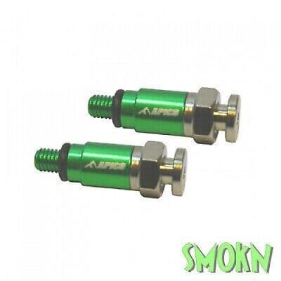 Kawasaki Fork Air Bleeders M5 KX 80 85 125 250 KXF 450 KDX 200 220 Apico Green