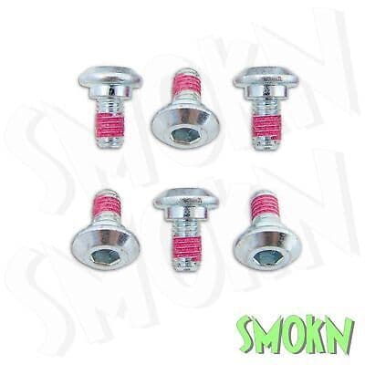 Kawasaki KDX200 Brake Disc Bolts Rear KDX 200 R & SR 89-94 E1 to E6 M8 x 6 Bolt