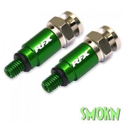 Kawasaki KX Fork Air Bleeders M5 KX 80 85 125 KX-F 250 450 RFX Bleed Valves GN