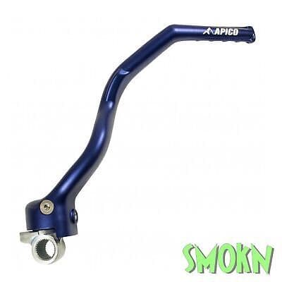 Kawasaki KX250F Kick Starter KX-F KXF 250 06-20 Apico Start Lever 4 stroke Blue