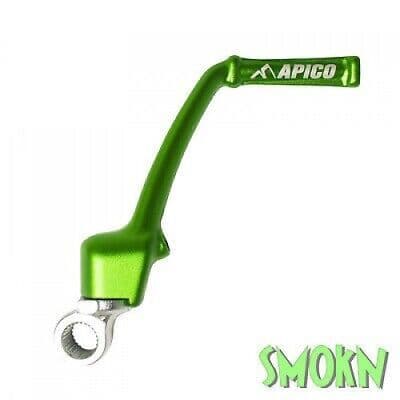 Kawasaki KX65 Kick Starter fits KX 65 00-23 Apico Kick Start Lever Forged Green