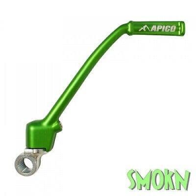 Kawasaki KX85 Kick Start Lever KX 85 01-24 KX 100 99-21 Apico Kick Start Green