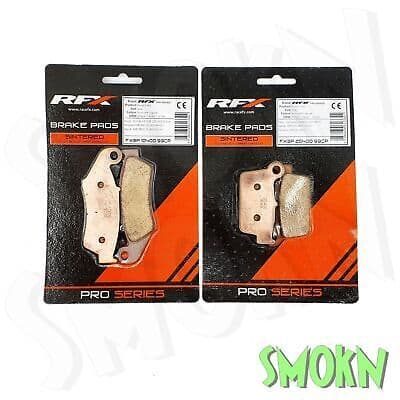 Kawasaki KXF Brake Pads KX-F 250 450 04-23 RFX Front & Rear Sintered Pro Series