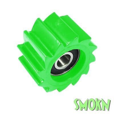Kawasaki KXF Chain Roller 38mm KX-F 250 450 07-23 RFX Polyurethane Green