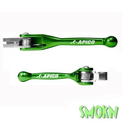 Kawasaki KXF Flexi Pivot Brake & Clutch Levers 250 13-20 450 13-18 Apico CHOICE