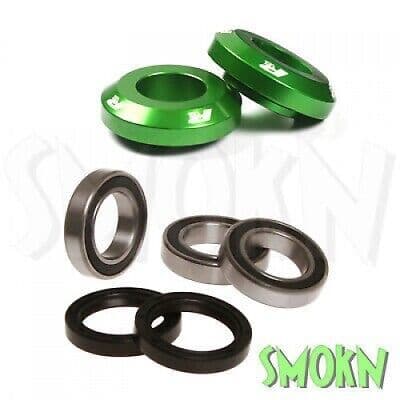 Kawasaki KXF Wheel Spacer & Bearing Kit Rear KX-F 250 450 06-23 RFX Pro FAST