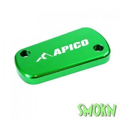 Kawasaki Rear Brake Reservoir Cap KXF 250 450 04-23 Apico Master Cylinder Green