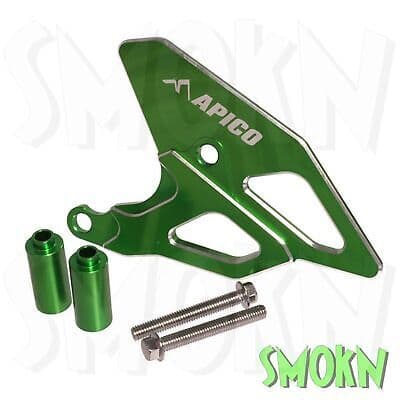 Kawasaki Sprocket Cover Guard KXF 450 19-23 KXF 250 XC 250 450 21-23 Apico Green