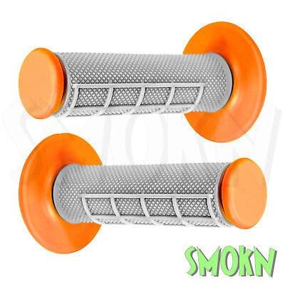 KTM EXC Handlebar Grips SX SX-F EXC-F XC Apico Dual Compound Half Waffle Orange