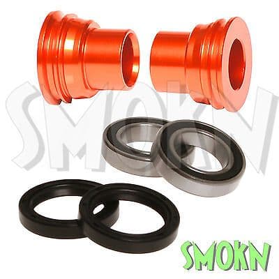 KTM EXCF Rear Wheel Spacer & Bearing Kit EXC-F 250 350 400 450 500 525 03-23 RFX