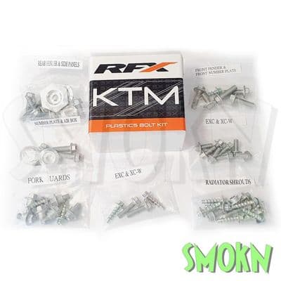 KTM Plastics Fasteners Bolt Kit SX SX-F 11-15 EXC EXC-F  12-16 125-500 XC-W RFX