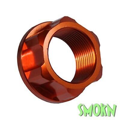 KTM Rear Axle Nut SX 125 150 250 13-22 SX-F 250 350 450 13-22 Apico Orange