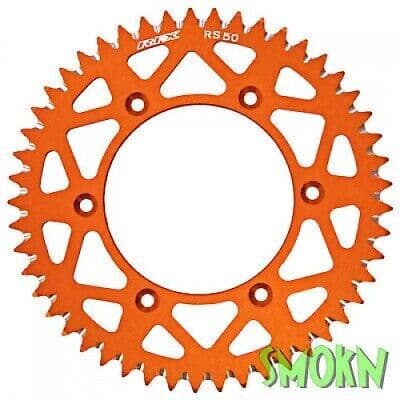 KTM Rear Sprocket 50T SX EXC XC-W 125 144 150 200 250 300 91-24 RFX Elite Orange
