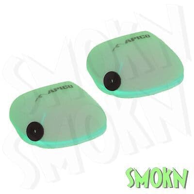 KTM SX85 Air Filters SX 85 18-24 HUSKY TC 85 18-24 Apico Twin-Air Pre-Oiled x2