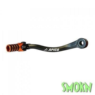 KTM SX85 Gear Lever SX 85 105 03-17 Apico Cold Forged Pedal Elite Black & Orange