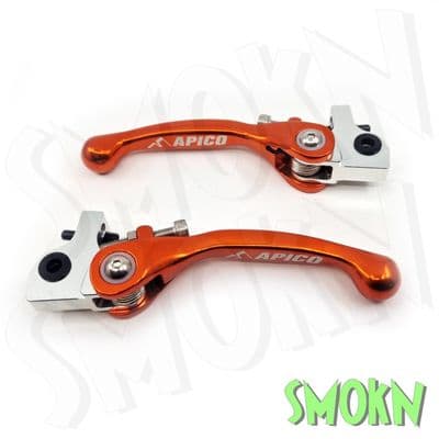 Montesa Flexi Levers Trials Honda 4RT Repsol 06-23 Apico Brake & Clutch Orange
