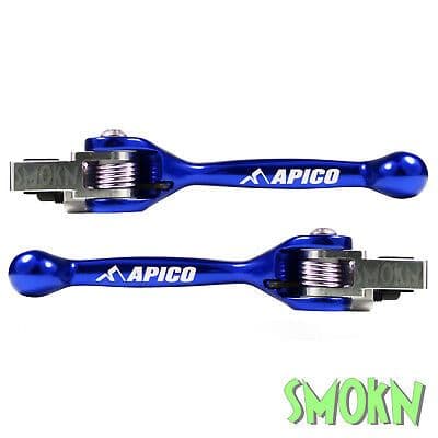 Sherco Flexi Levers Trials ST ST-R 125 250 300 15-23 Apico Brake & Clutch Blue