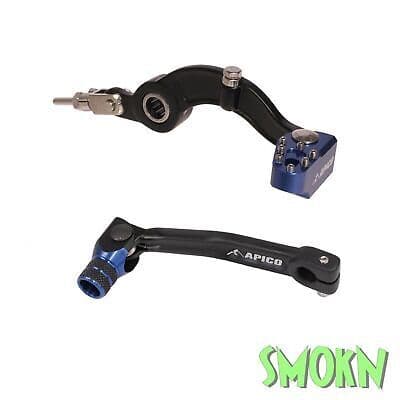 Sherco ST Rear Brake Pedal Gear Lever ST 80 125 250 300 00-22 Apico Forged Blue