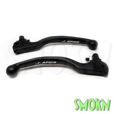 Sherco Trials Levers Brake & Clutch ST 80 125 250 300 15-26 Apico Forged Long BK