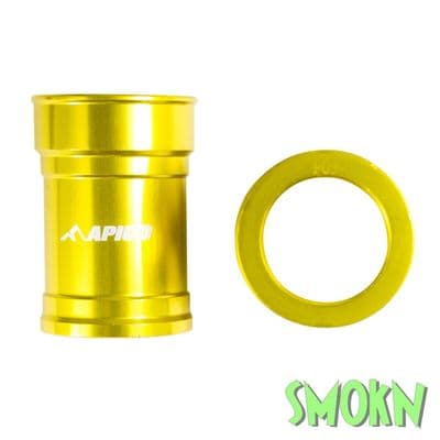 Suzuki Front Wheel Spacer's RM 125 250 2001-2008 Gold/Yellow