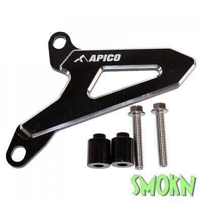 Suzuki RM Sprocket Cover Guard Front RM 125 96-08 RM 250 01-08 Apico CNC Black