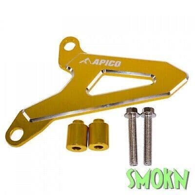 Suzuki RM Sprocket Cover Guard Front RM 125 96-08 RM 250 01-08 Apico CNC Gold