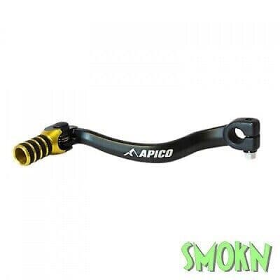 Suzuki RM65 Gear Lever RM 65 03-05 Apico Elite Cold Forged Pedal Black & Yellow