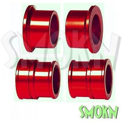Suzuki RMZ Wheel Spacers RM-Z 250 07-23 RM-Z 450 05-23 RFX Front & Rear CNC Red