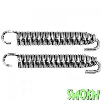 Swivel End Exhaust Springs 75mm x2 Moto X MX Enduro Trials Apico Stainless Steel