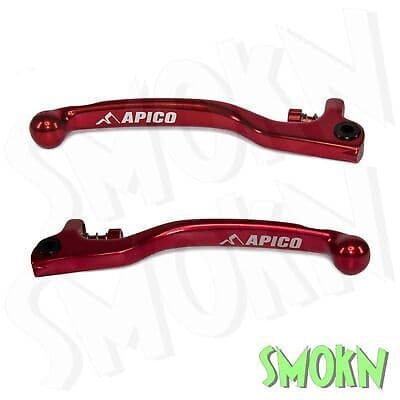 Trials Brake & Clutch Levers Gas Gas TXT Pro 80 250 280 300 Apico Elite Long Red