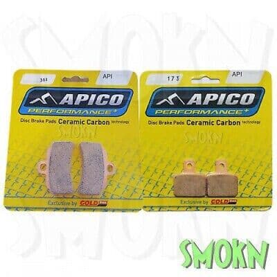 Trials Brake Pads Gas Gas TXT GP Racing 125-300 19-24 Apico 388 Front 173 Rear