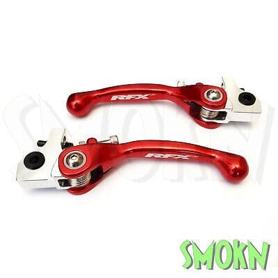 Trials Flexi Levers Gas Gas TXT Pro 80 125 200 250 300 RFX Brake & Clutch Red