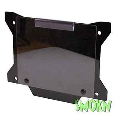 Trials X Shape Number Plate Board Beta Sherco Montesa GasGas Scorpa Black Apico 