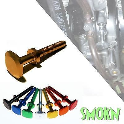 TRS ONE RR 125 250 280 300 Keihin PWK Easy Quick Adjust Carb Idle Screw Gold
