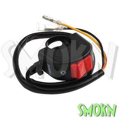 Universal ON-OFF Light Switch suitable for most Enduro, Trail & Moto-X bikes RFX
