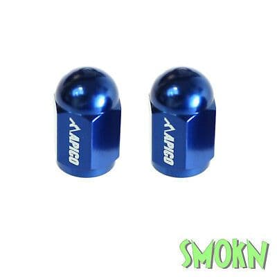 Valve Caps Sherco SE-R SEF-R 125 250 300 450 Apico CNC Aluminium Blue ST Trials