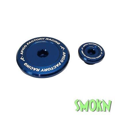 Yamaha Engine Plugs YZF 250 14-23 450 10-22 WRF Apico Timing Inspection Blue